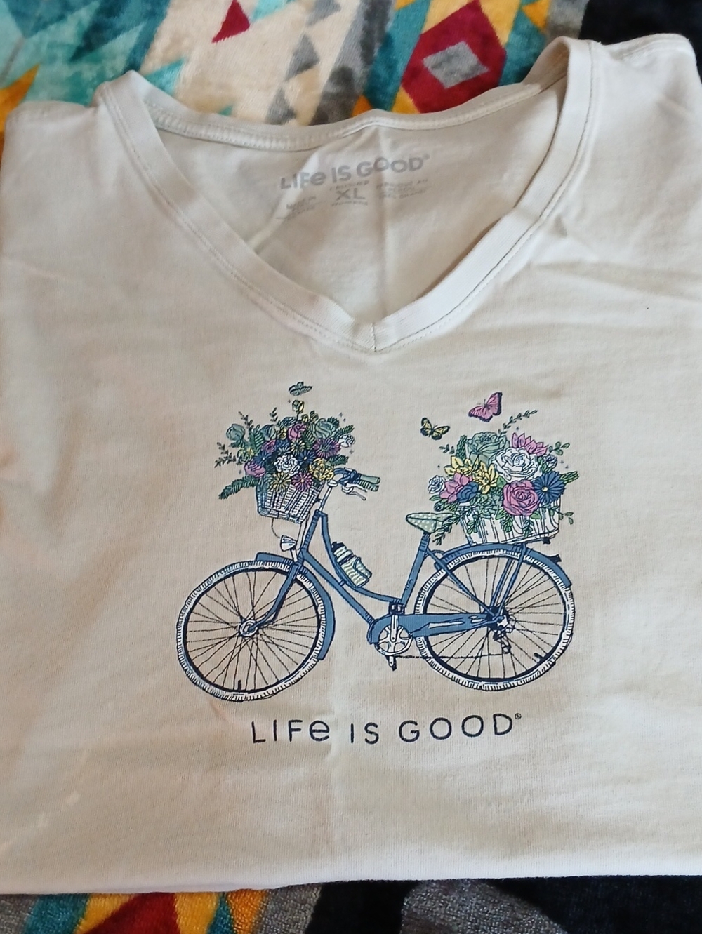 Life Is Good Bundle Women's Tops in Light Blue and Mint - Picture 8 of 8